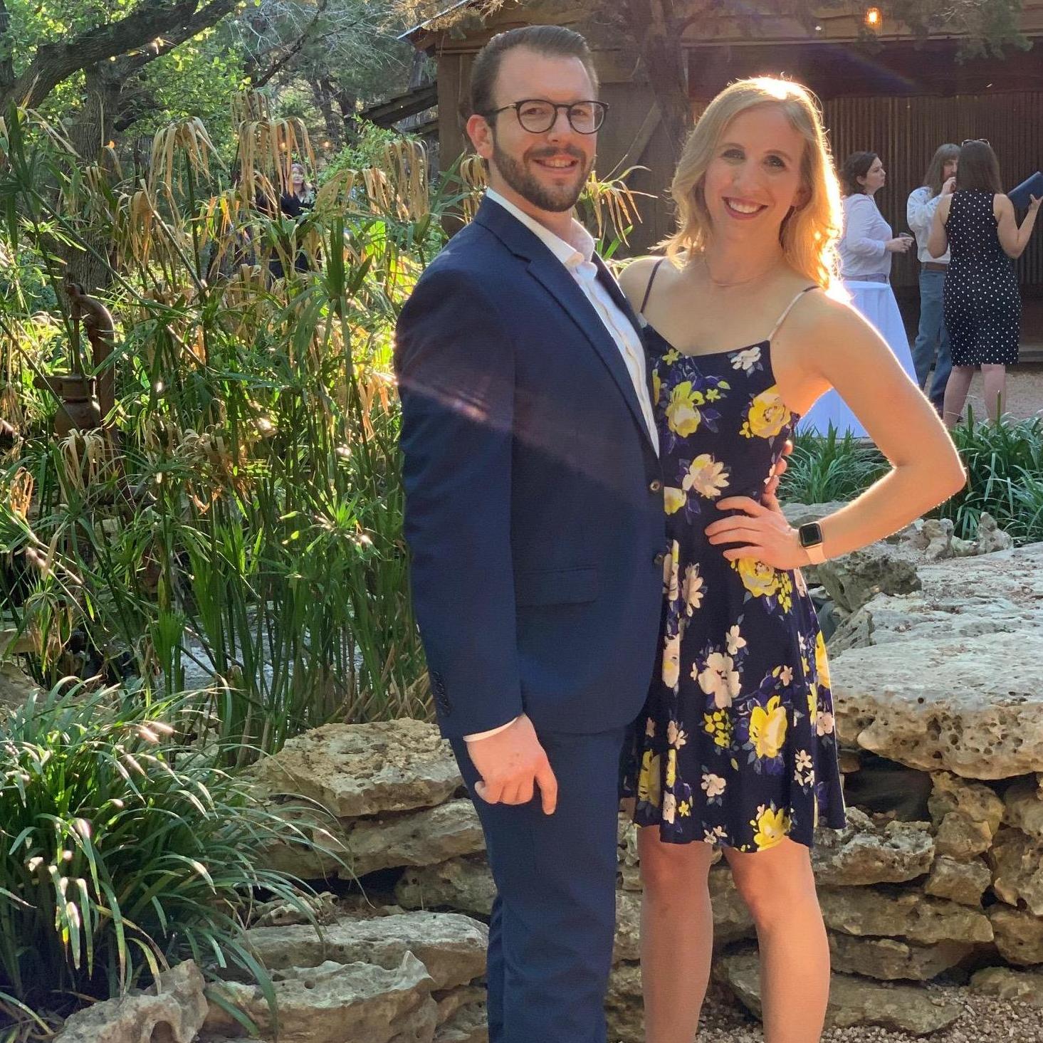 At a friend's wedding in Driftwood, TX