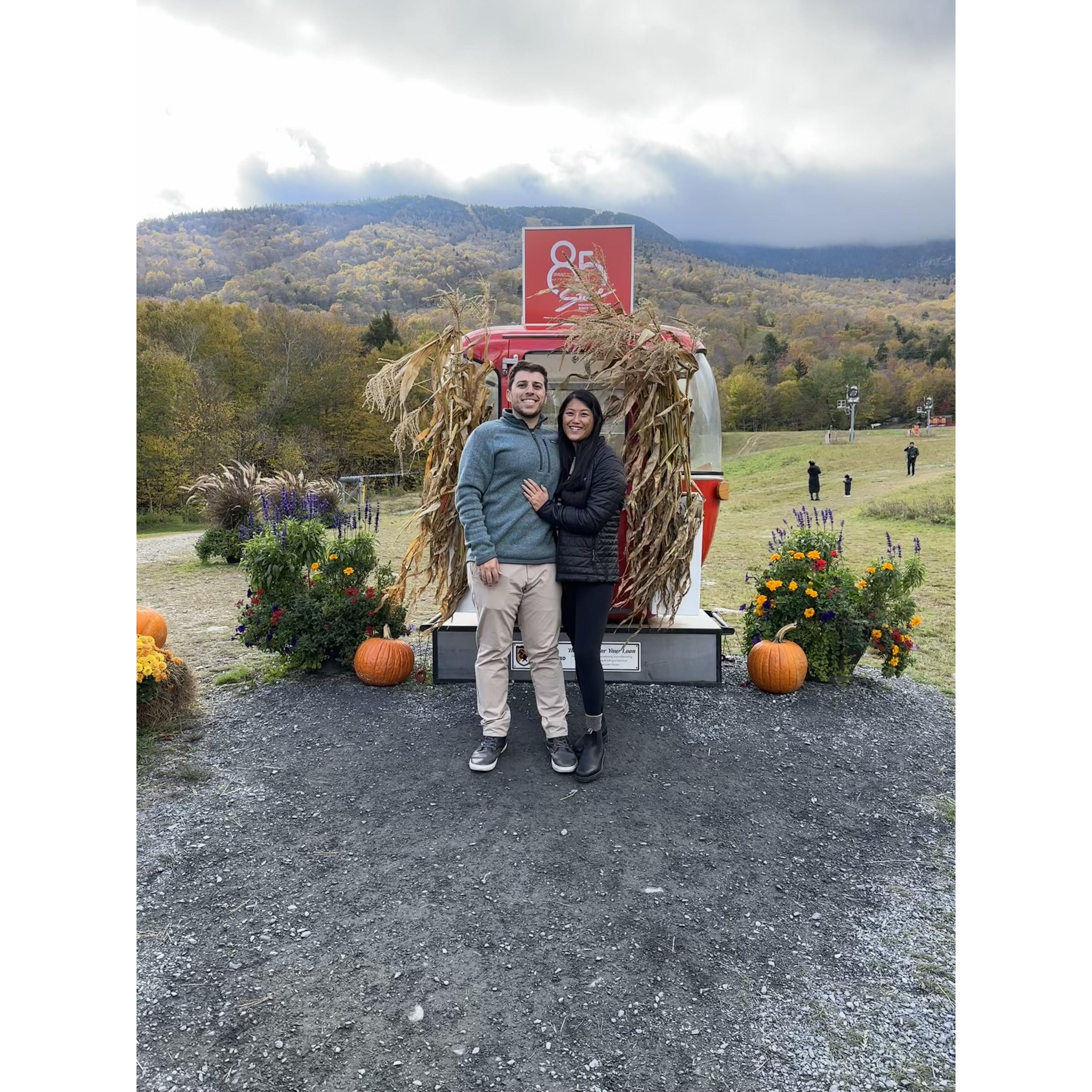 Proposal at Stowe Mountain - Oct 2023