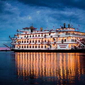 Savannah Riverboat Dinner Cruise on Honeymoon