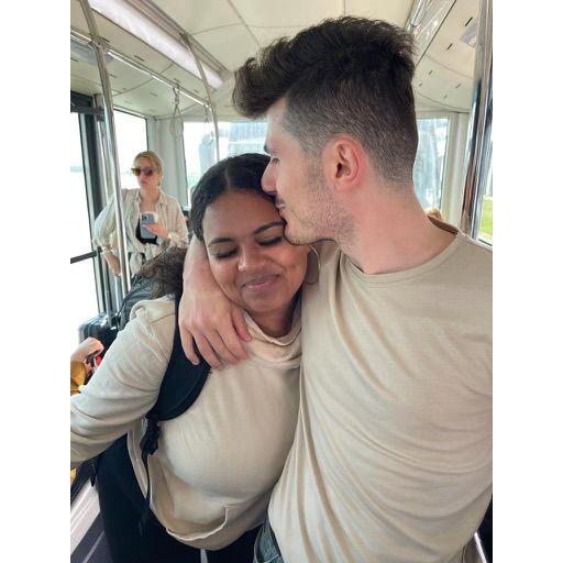 We said "goodbye" to eachother this day on the last day of our trip in Turkey when we met in 2022