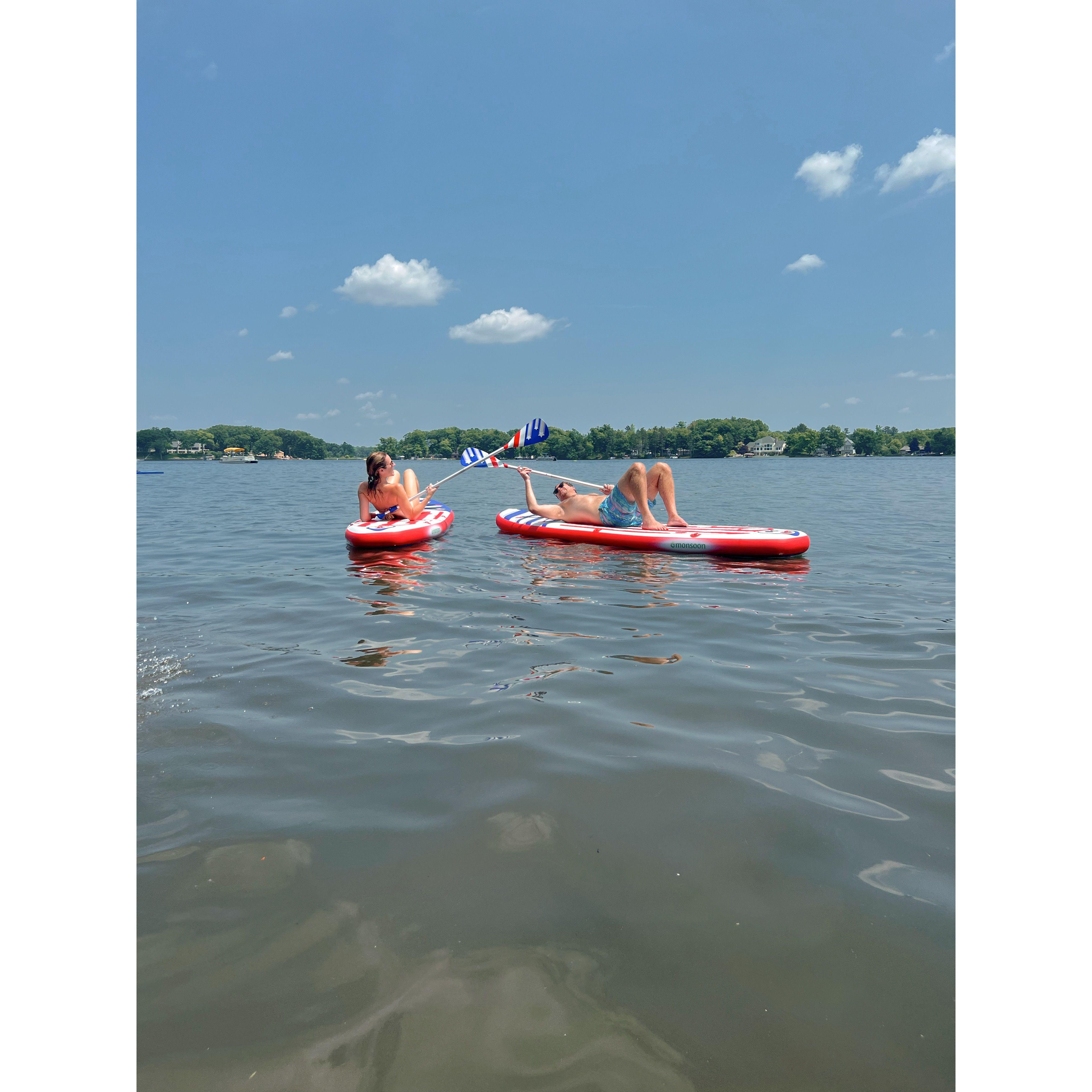 Fourth of July Paddleboarding
