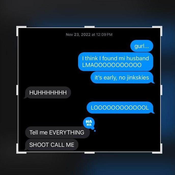 after our first phone call, i knew