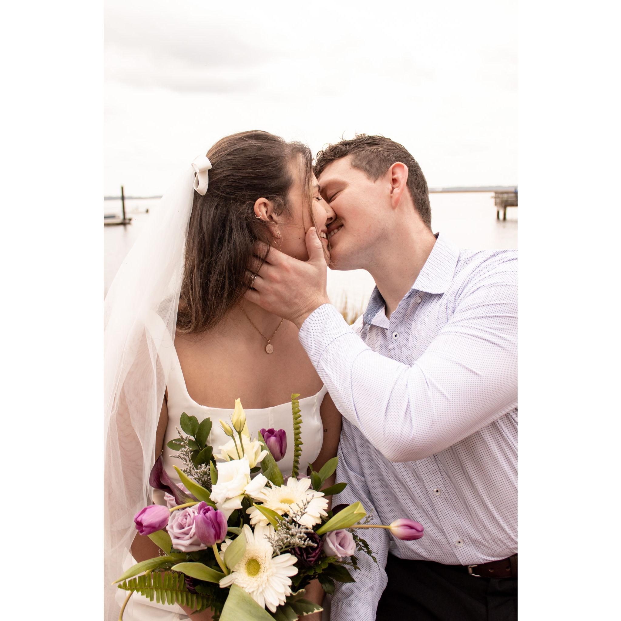 March 2nd 2024, Rayne and Austin eloped on a beautiful pair down in St. Mary's Georgia, their new home.