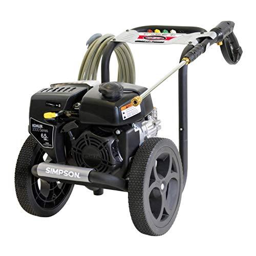 SIMPSON Cleaning MS60763-S MegaShot Gas Pressure Washer Powered by Kohler RH265, 3100 PSI at 2.4 GPM