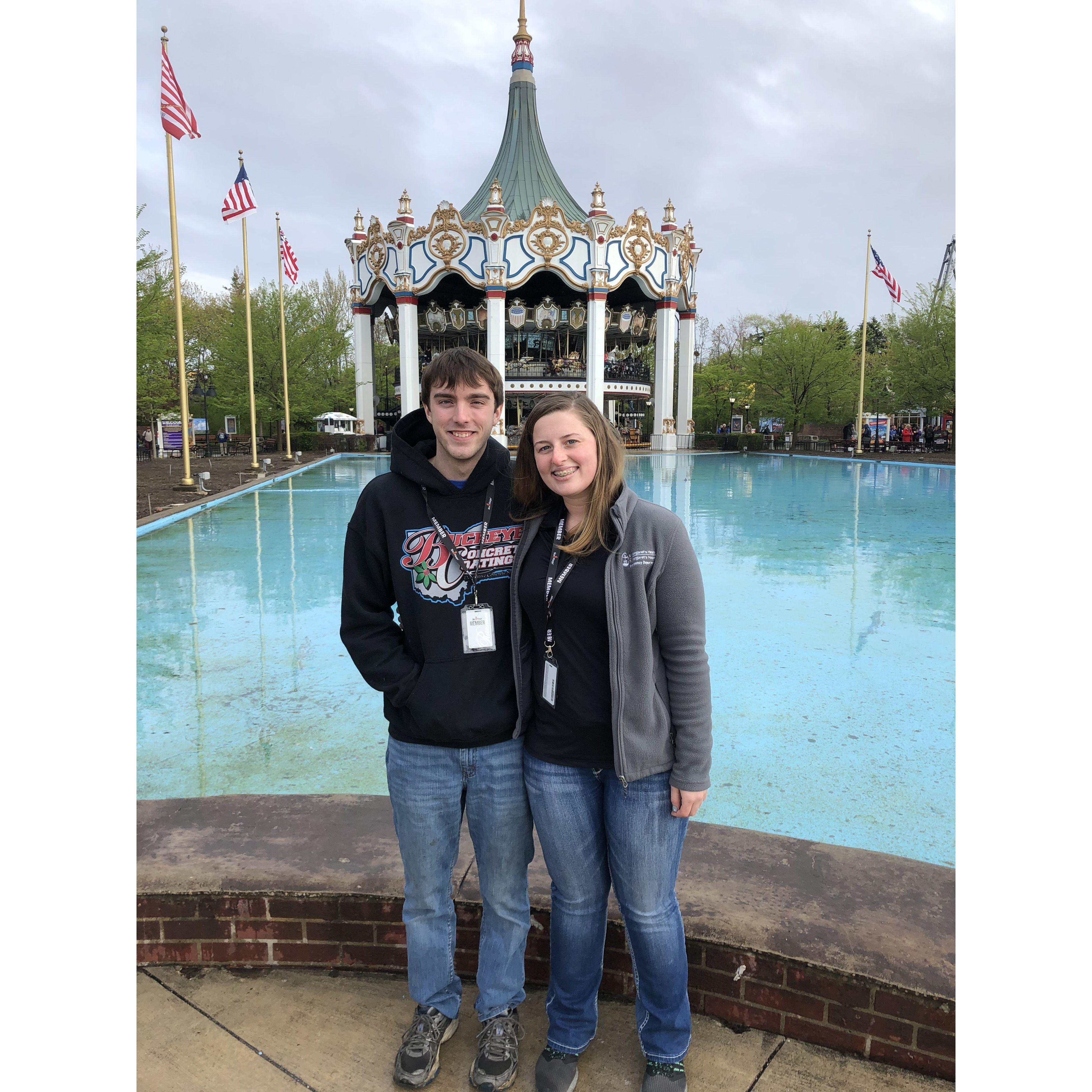First trip to Six Flags together
