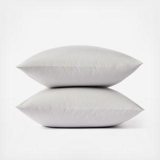 300-Thread Count Organic Percale Pillowcase, Set of 2