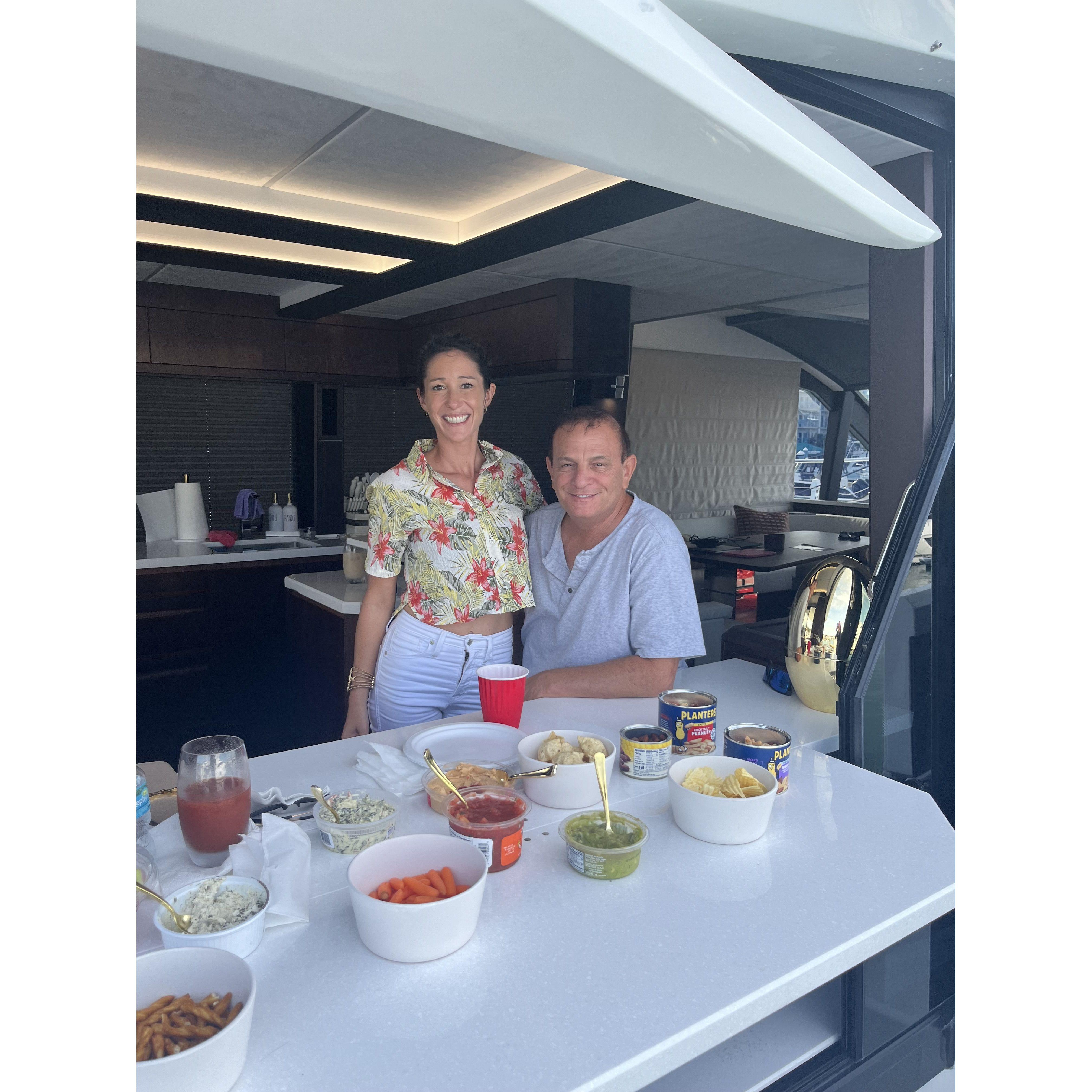 First trip on our boat