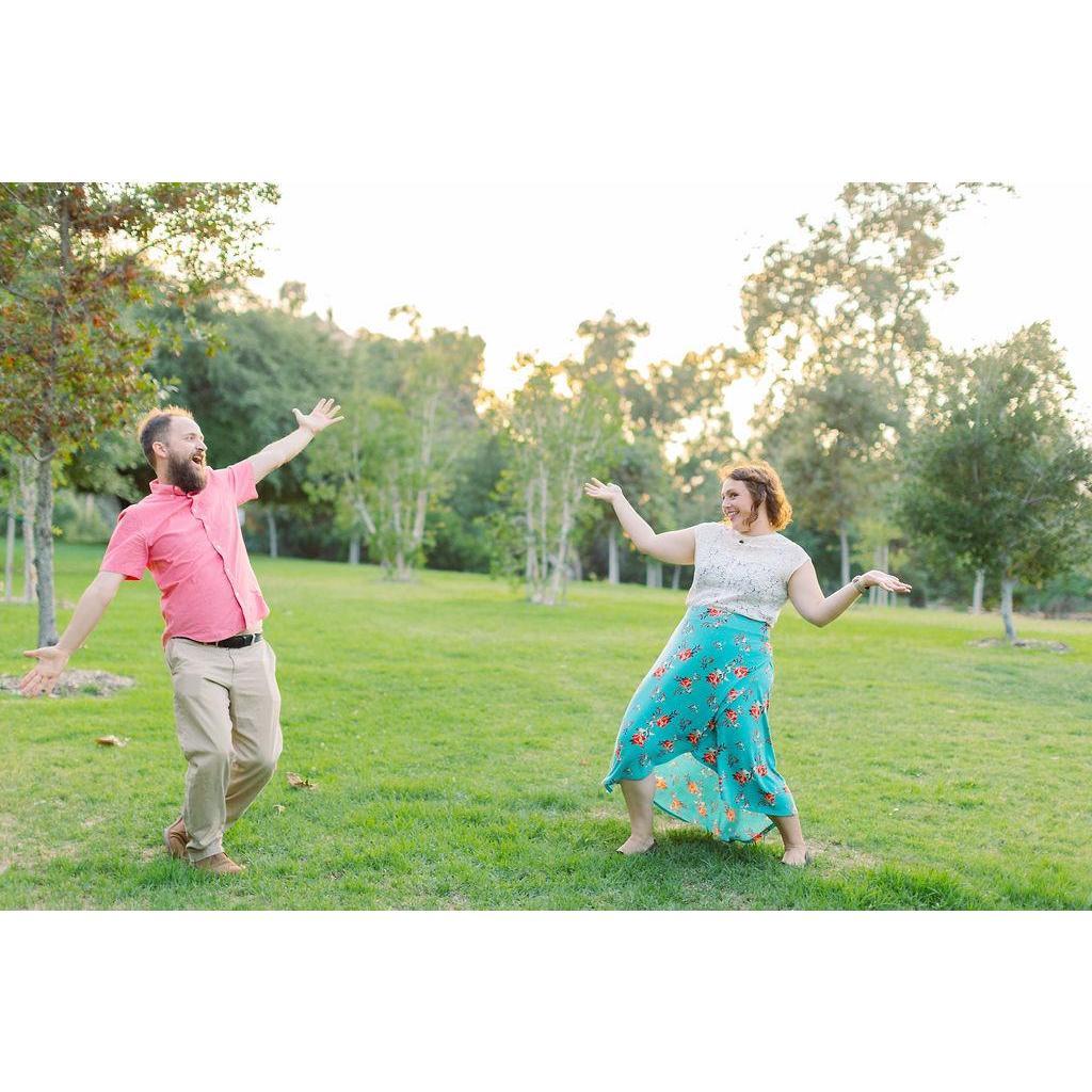 When the photographer said, "ok, act natural..."