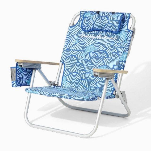 Swimming Marlins Deluxe Backpack Beach Chair