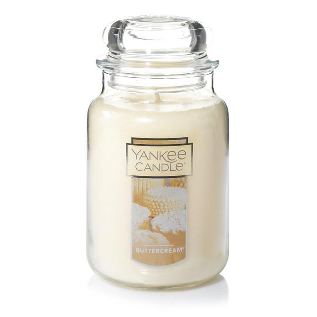 Yankee Candle Large Jar Candle, Buttercream - 115461Z