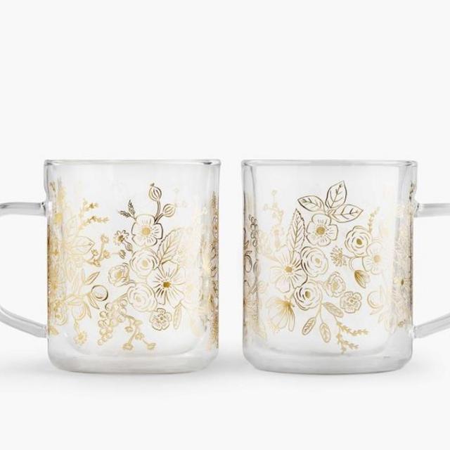 Glass Mug Set