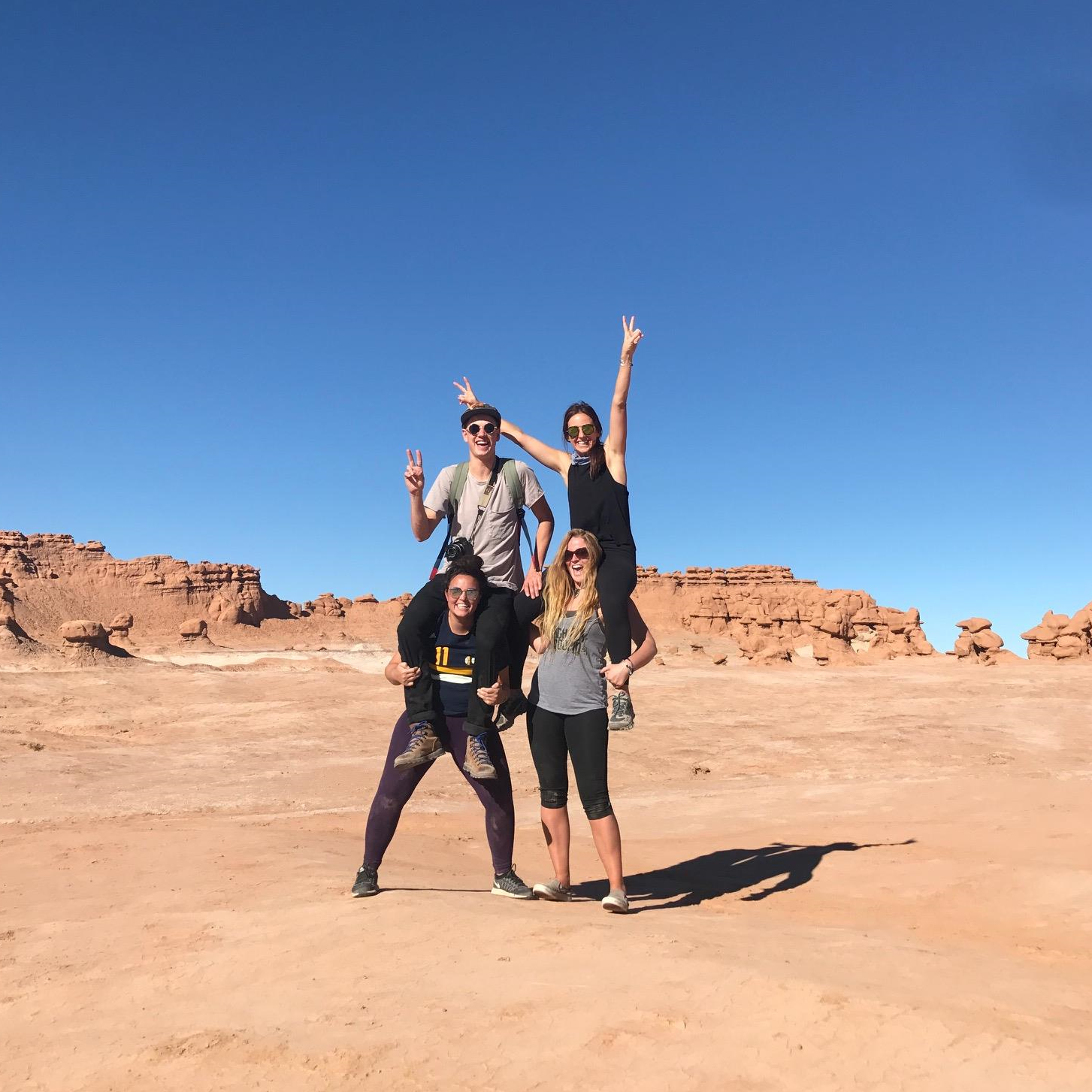 GETTING WEIRD IN GOBLIN VALLEY WITH ALLIE AND MARY!