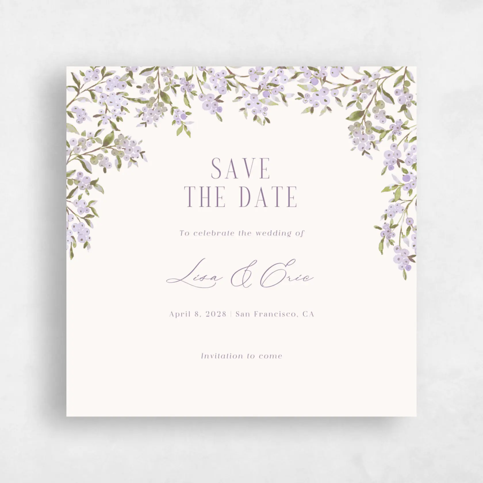 Save The Date - Allegra Square preview