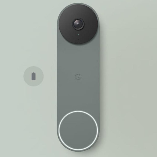 Google Nest Doorbell (Battery) - Ash