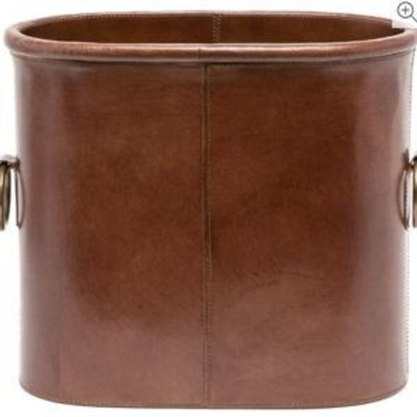 Pigeon and Poodle Ogden Modern Classic Tobacco Leather Magazine Holder