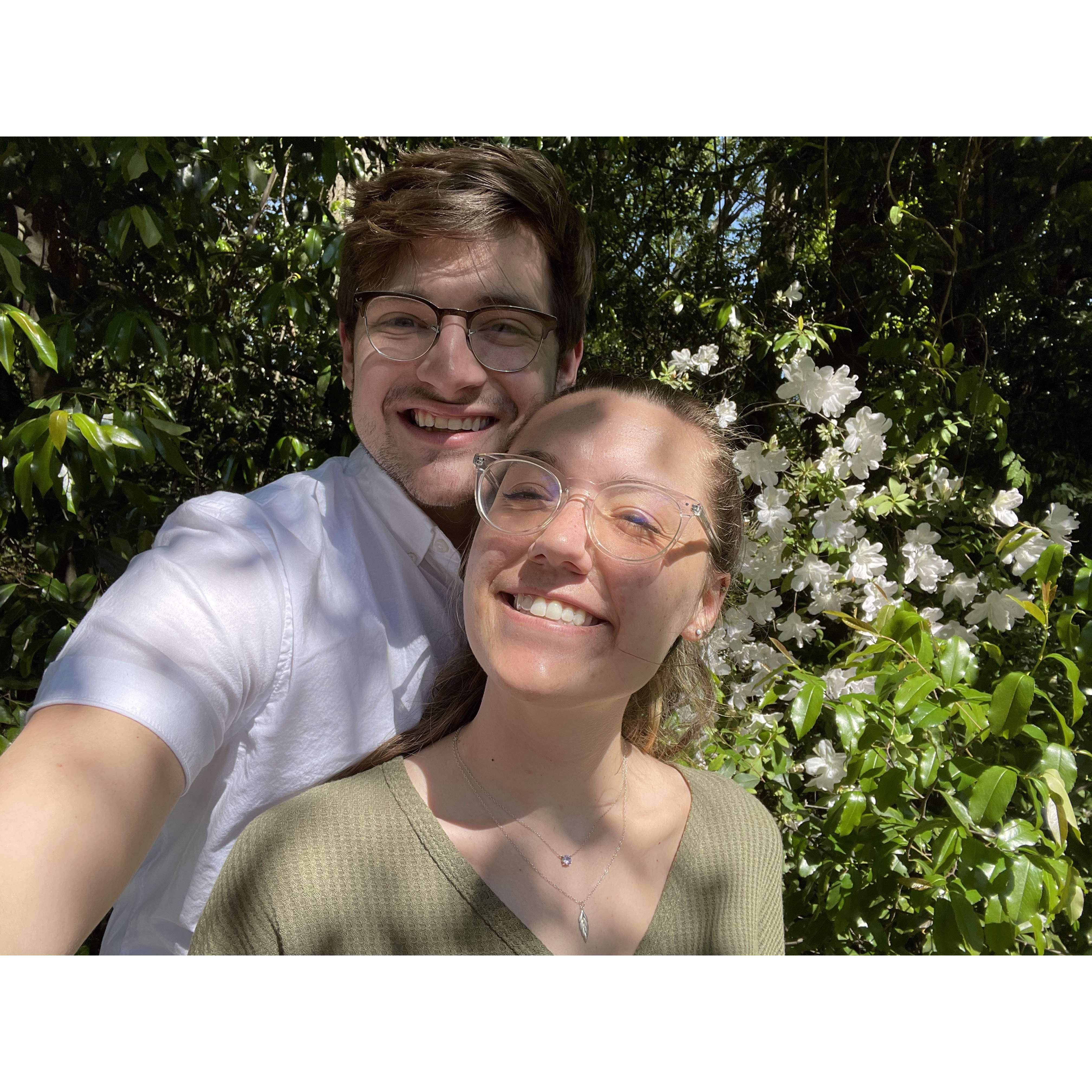 One of the last photos we took in Athens before moving Harrison to Charlotte!
