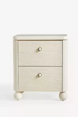 Tasha Two-Drawer Nightstand