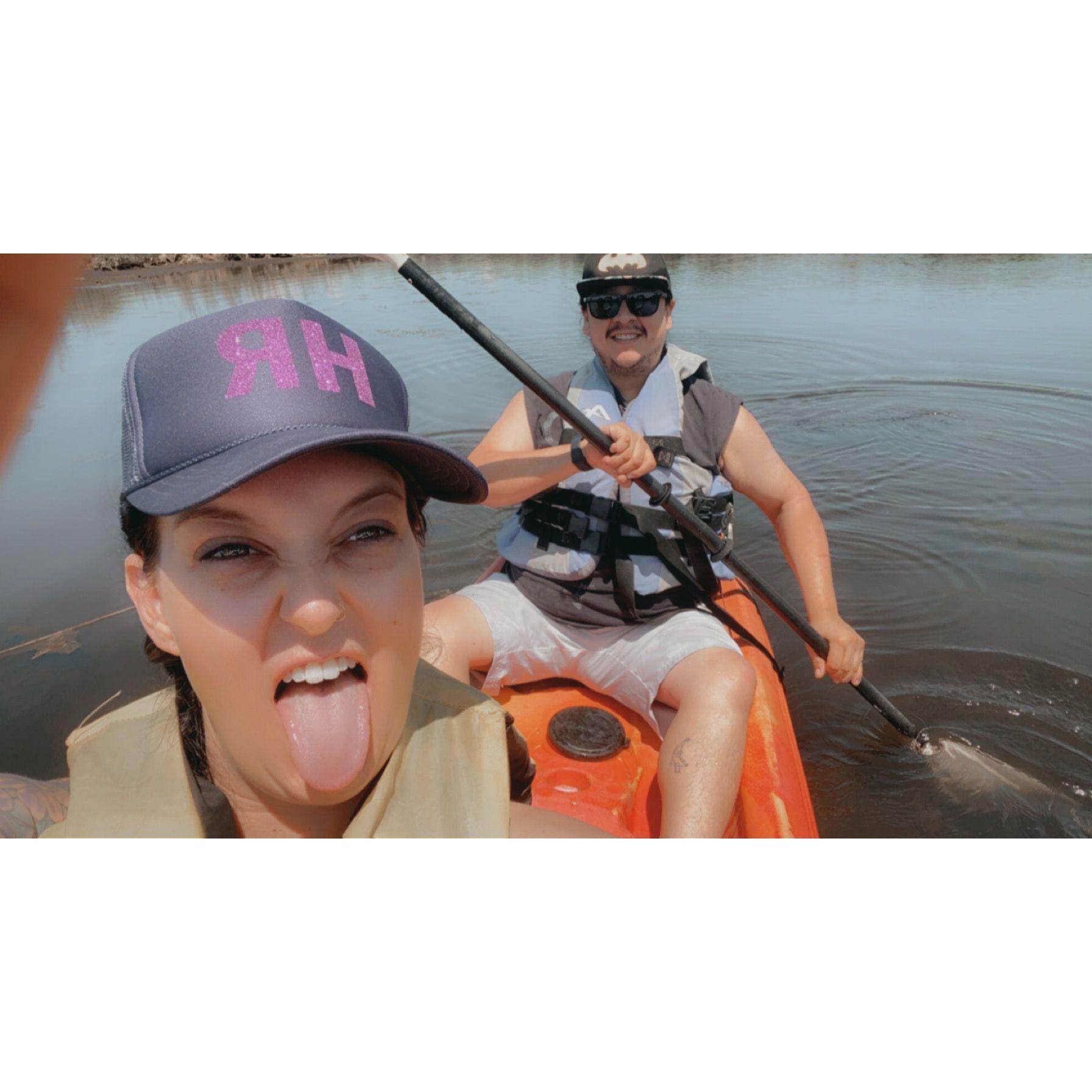 Our first Kayak trip