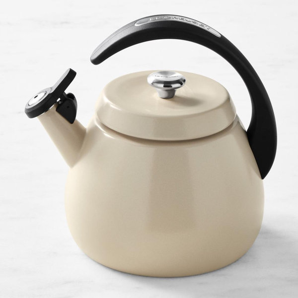 Le Creuset Cloche Tea Kettle, 2-Qt. - Brioche