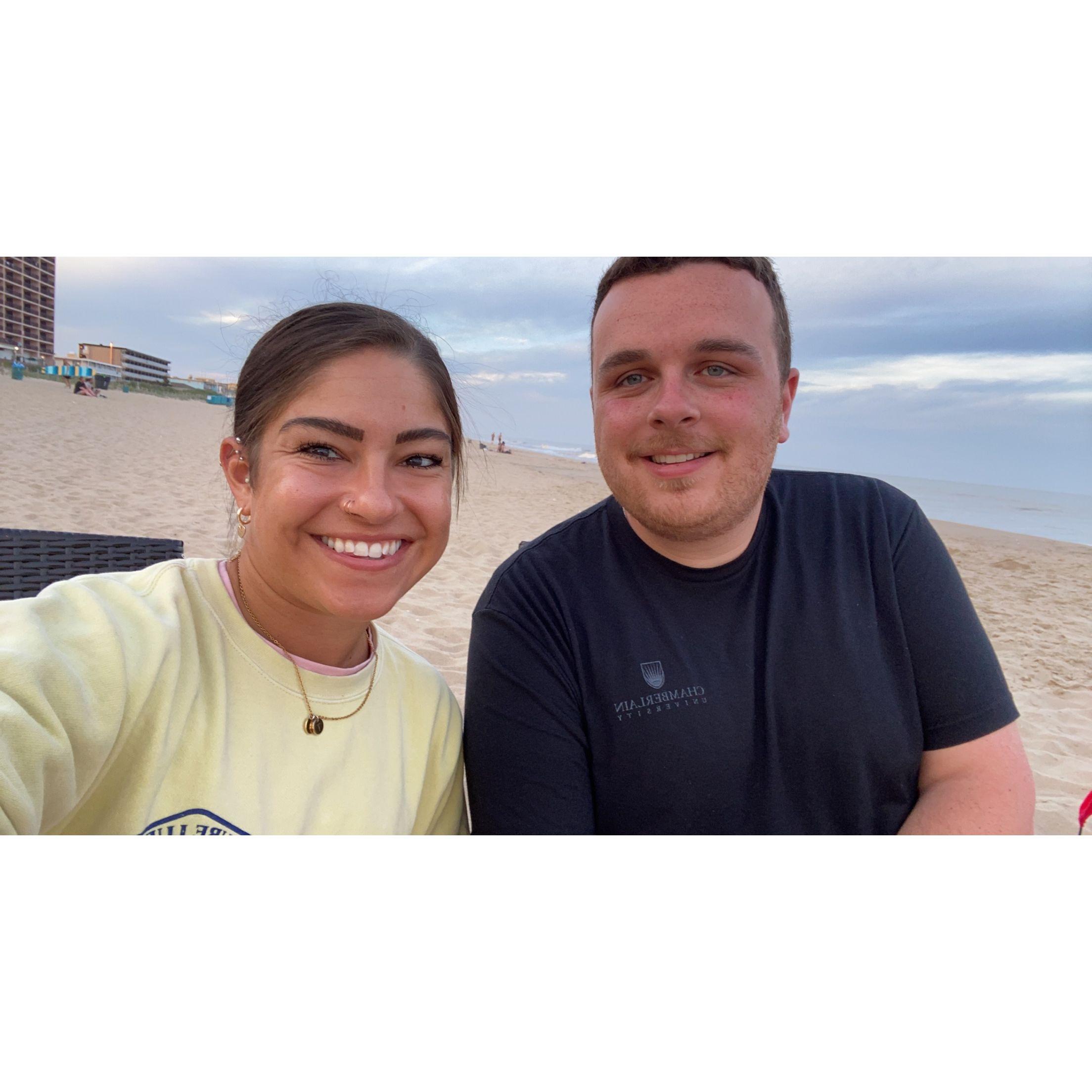 Beach selfie in our favorite OC, MD