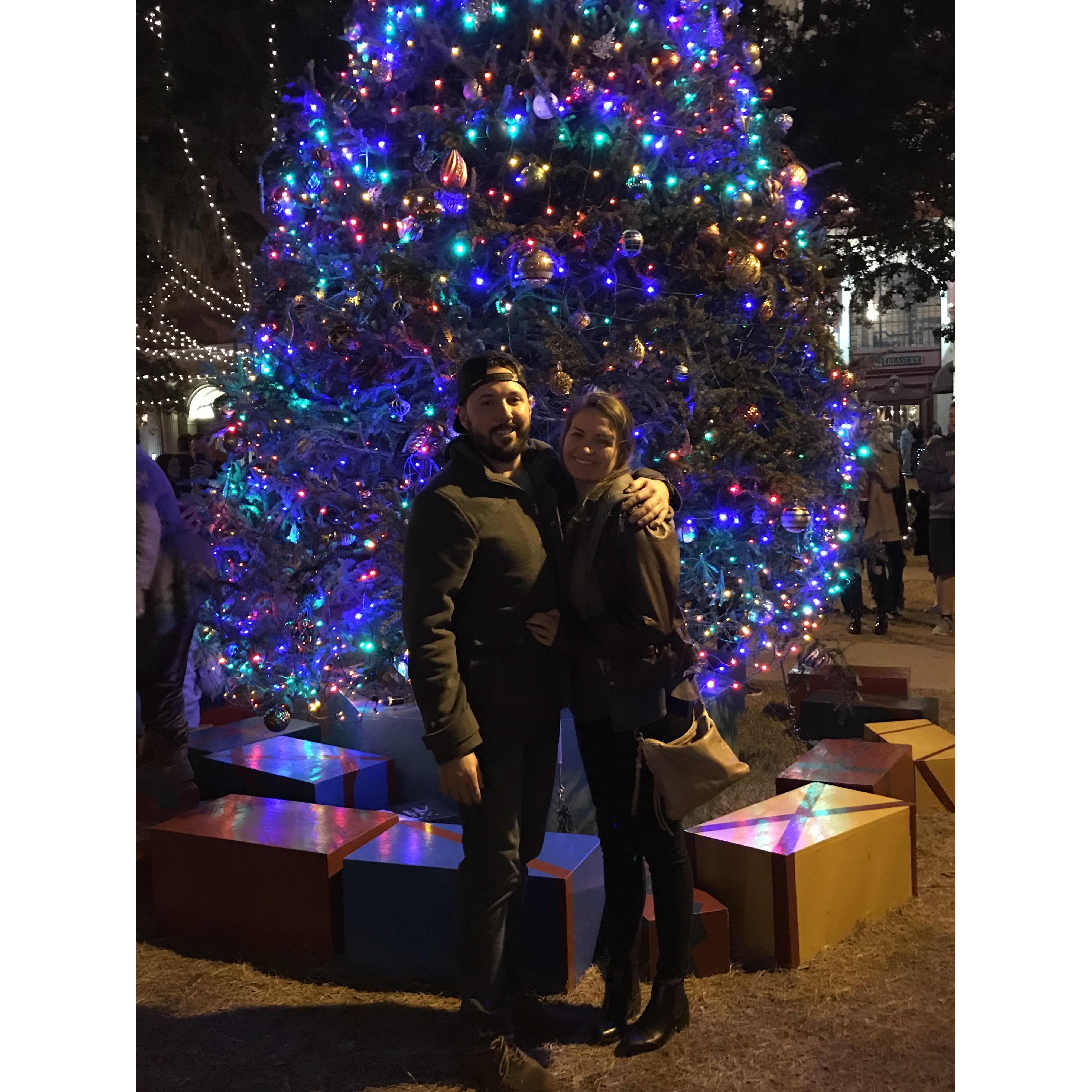 Devin's first trip to St. Augustine to spend Christmas with Liv's family