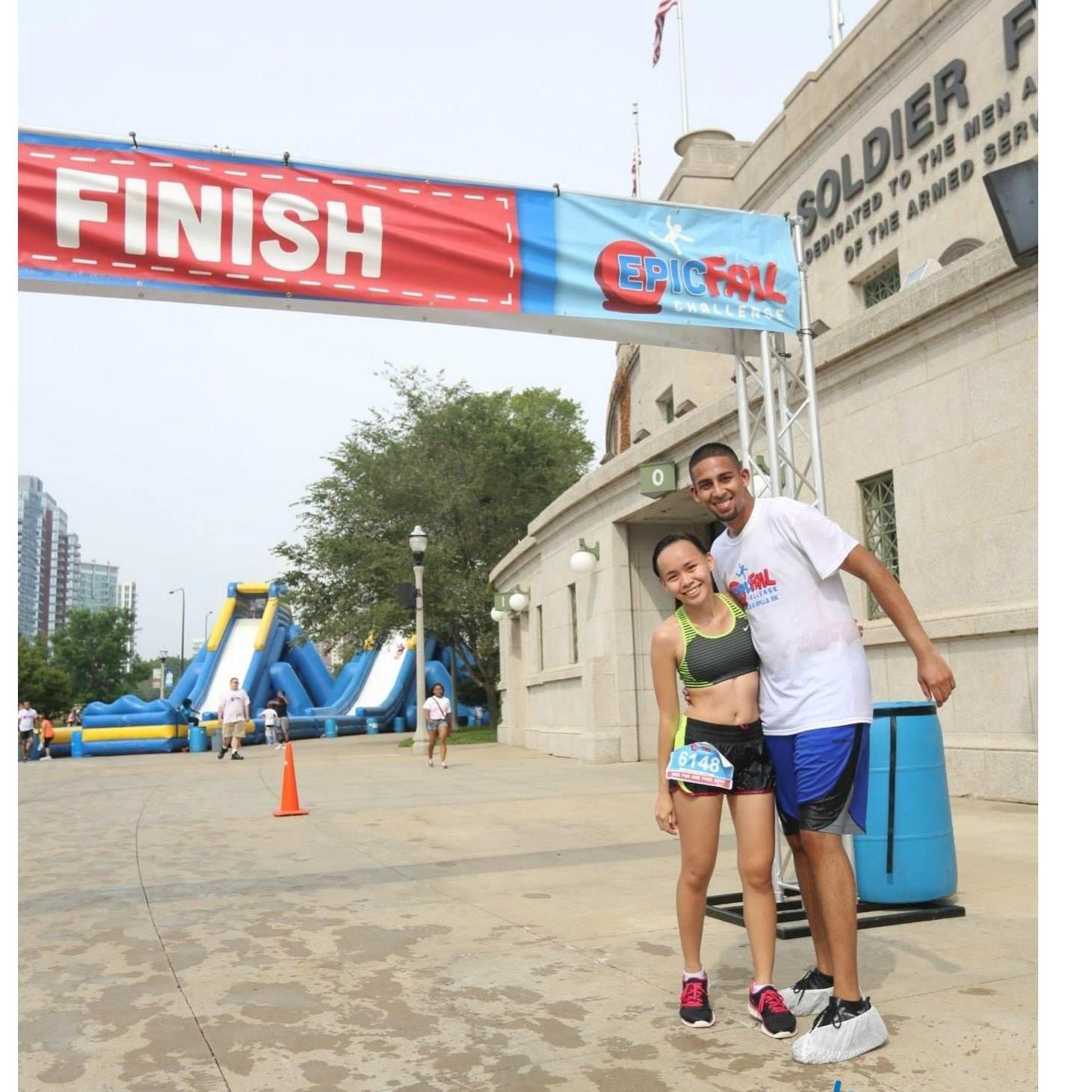 Our first Fun Run Together