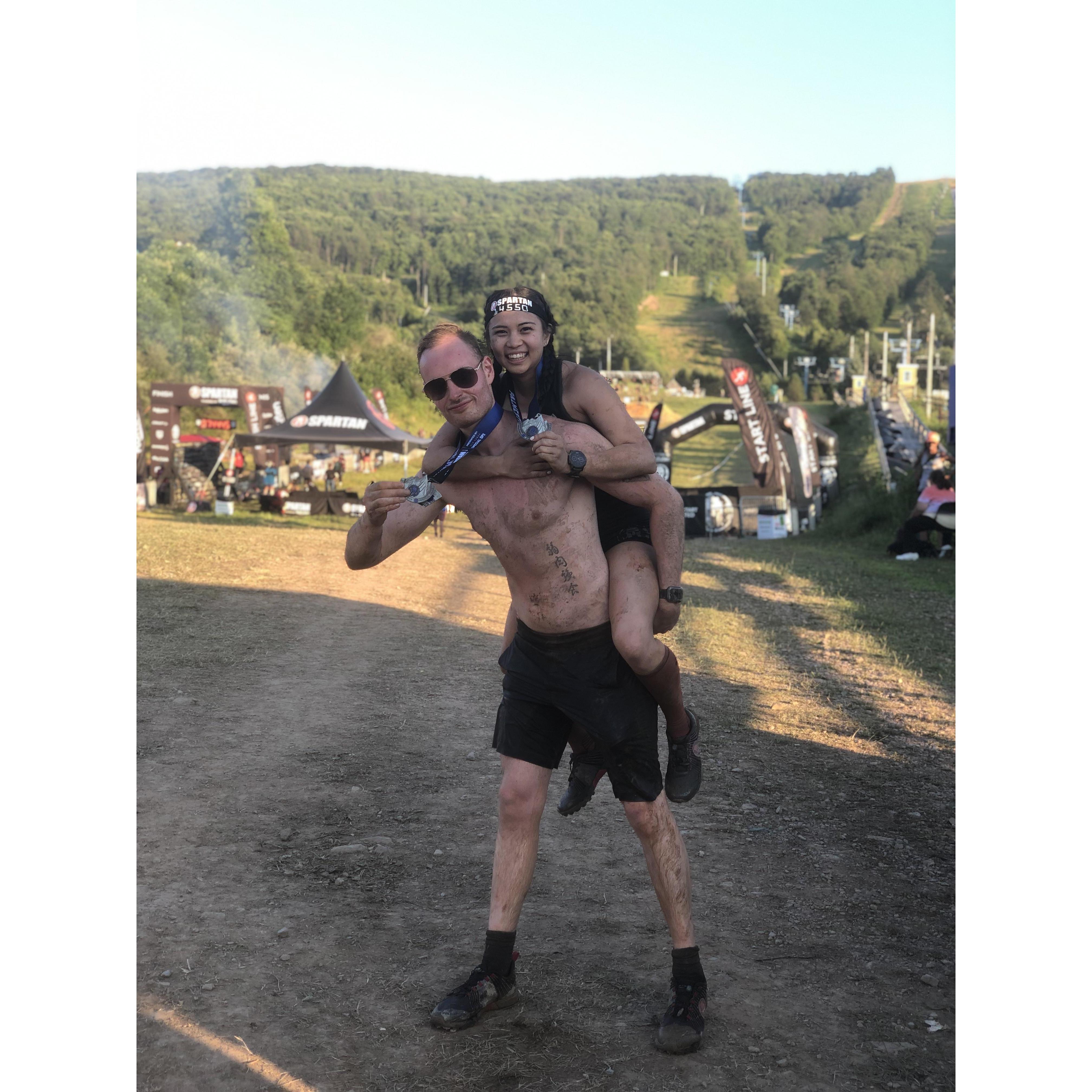 One of many Spartan Races.