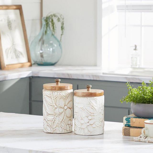 2 Piece Decorative Jar set by Mistana on Wayfair