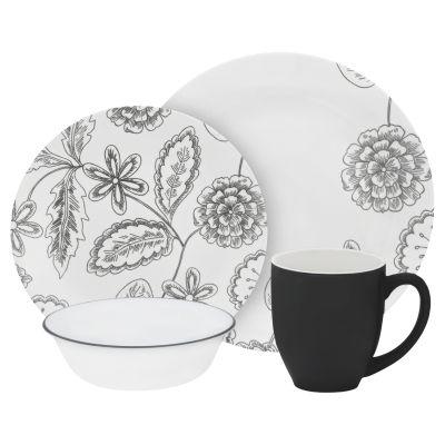 Corelle®Reminisce Dinnerware Set, Service for 4