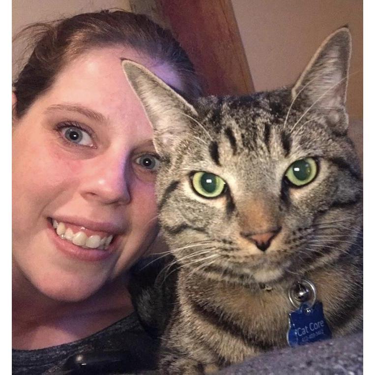 Dr. Scully and Jasmien hanging out.