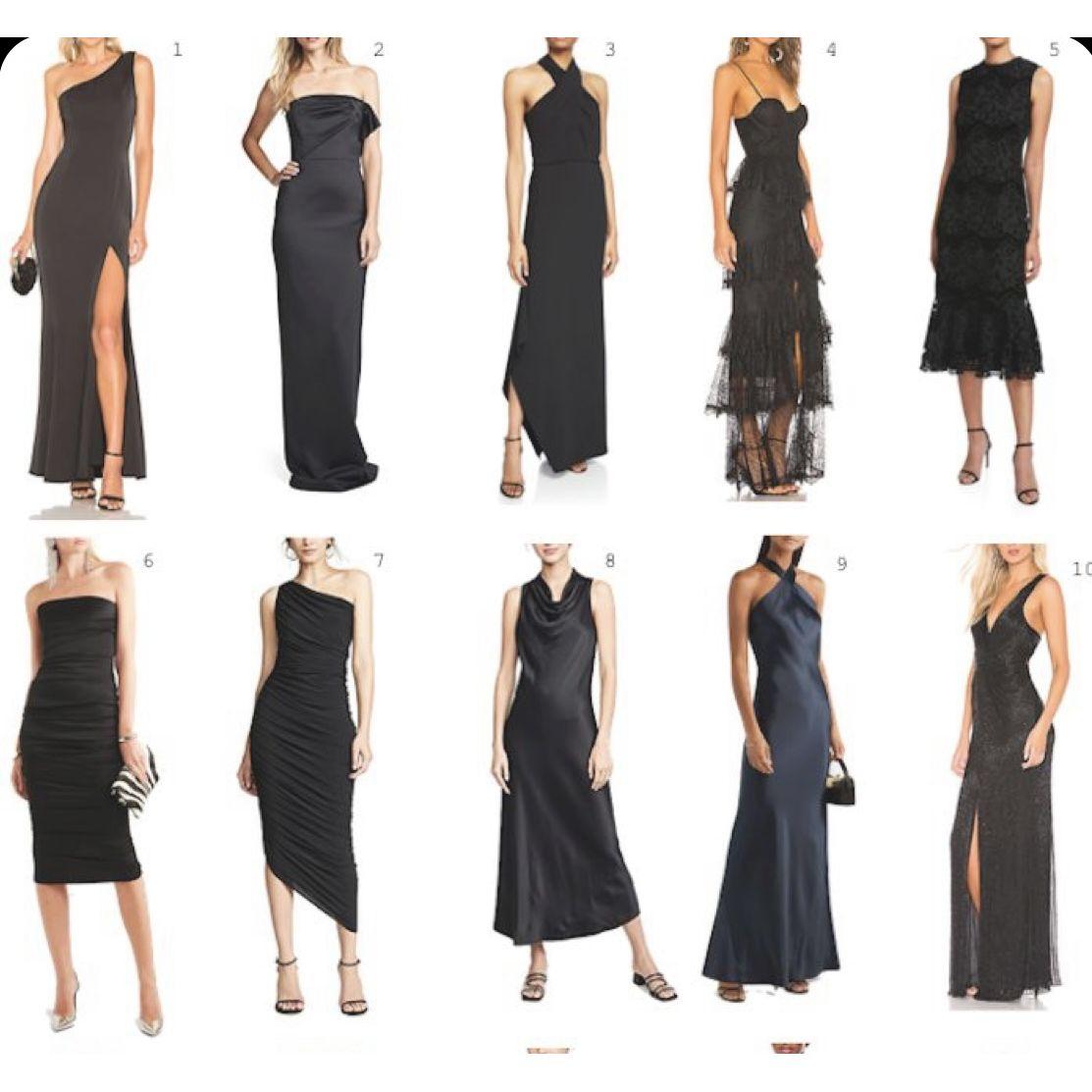 Wedding attire examples