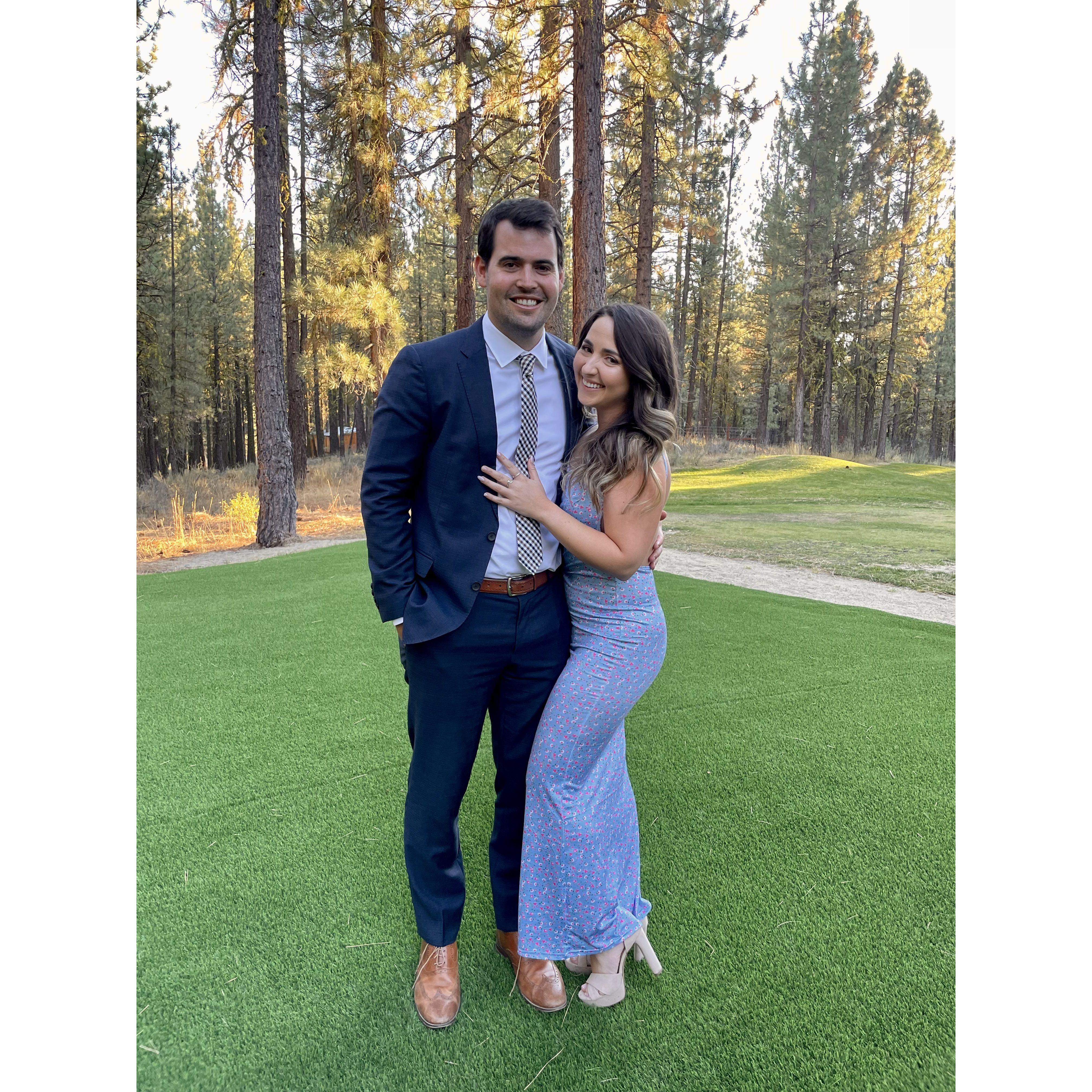 October 1, 2022 - We watched two of our close friends, Justin and Zoe, get married!
