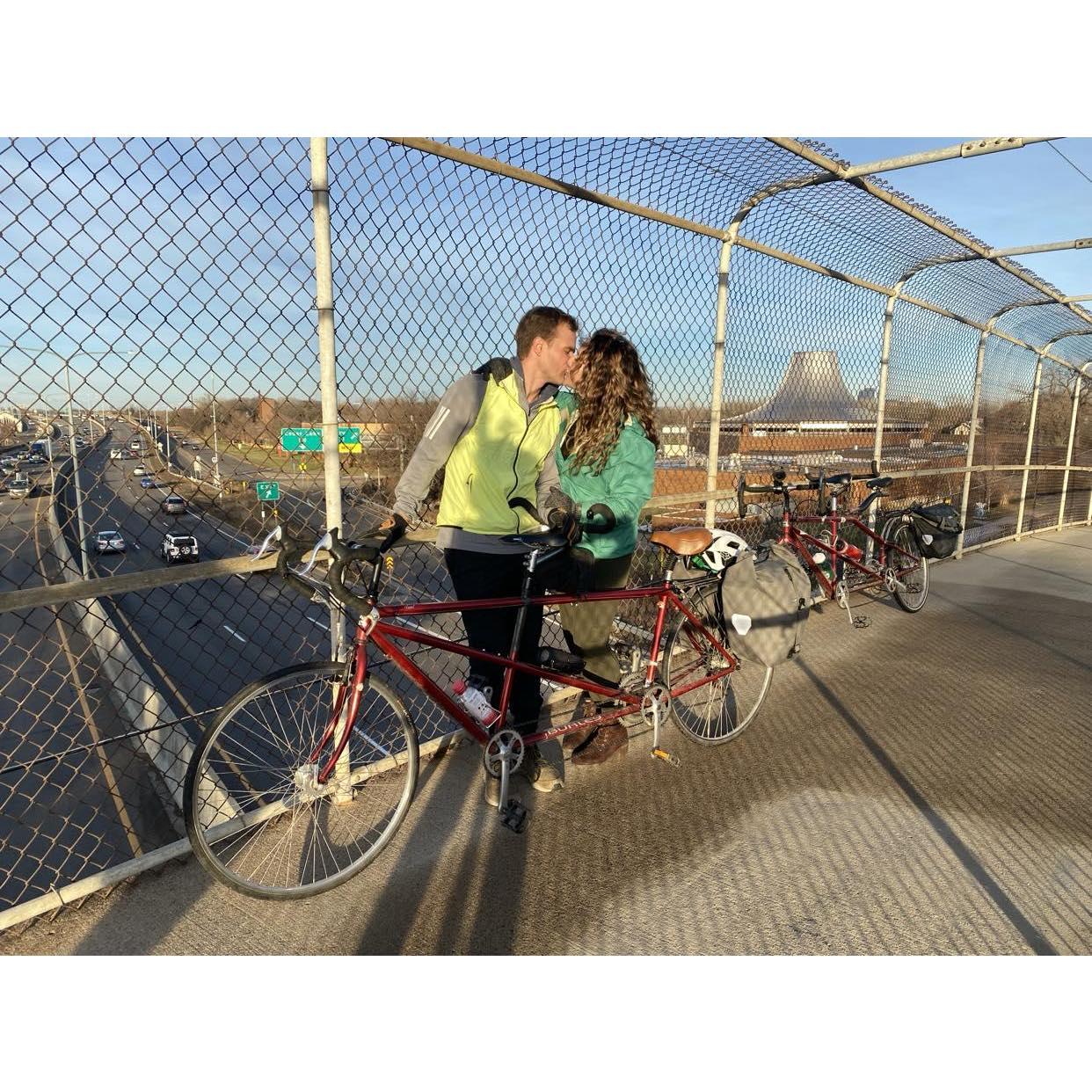Tandem Cruise through the City, MN