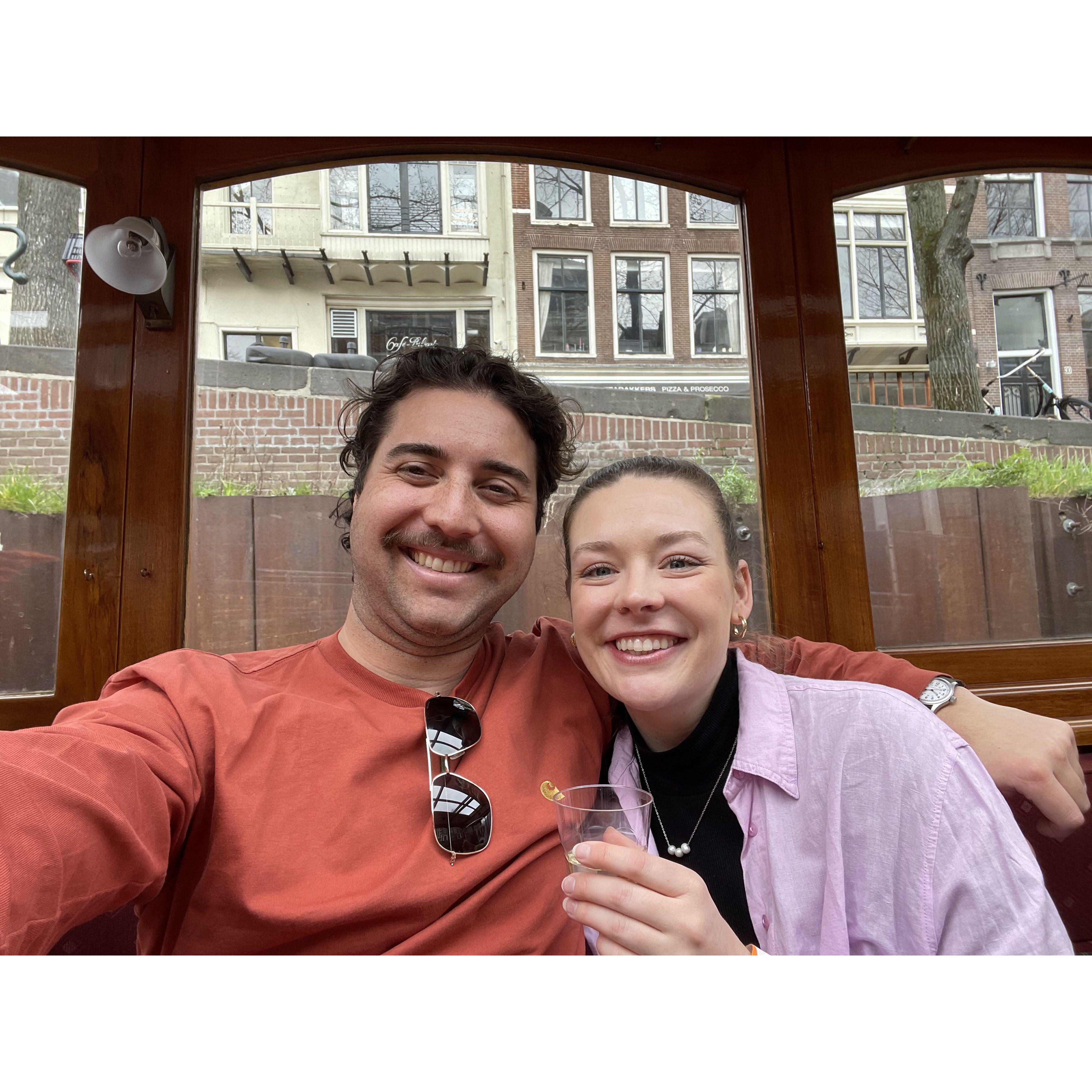 We continued the adventure with a visit to friends in the Netherlands. (March 2023)