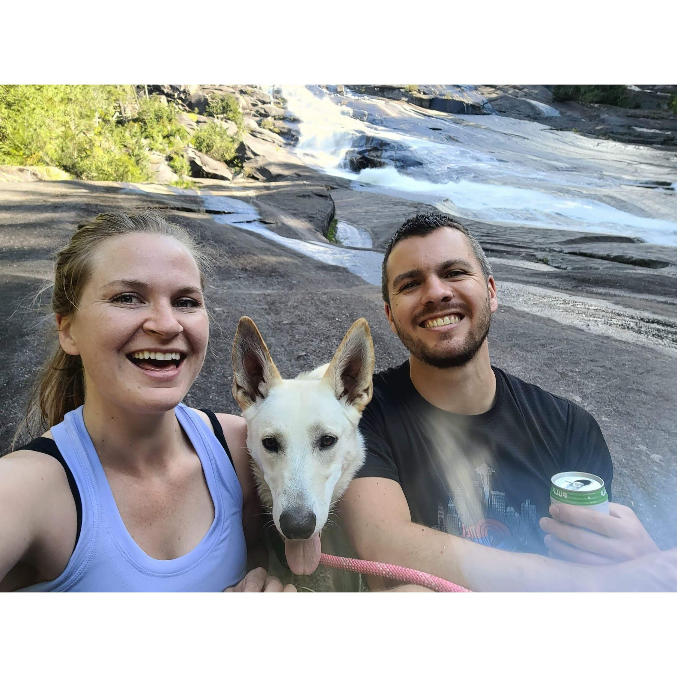 Otter Falls with Nyny! May 2021