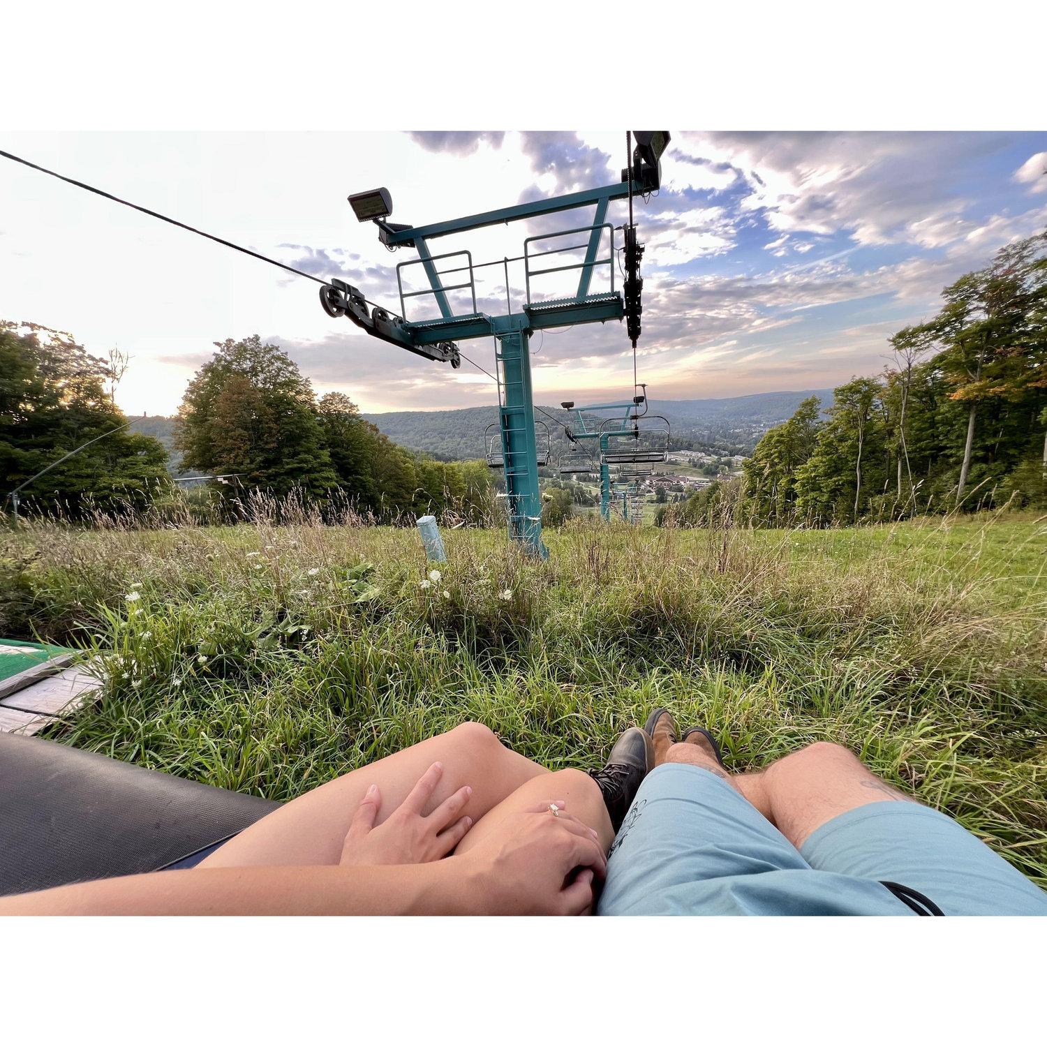 Where we got engaged!