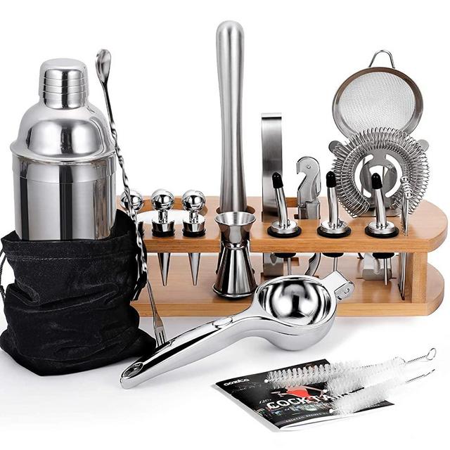 Vacu Vin 3pc Stainless Steel Cocktail Set Silver : Target