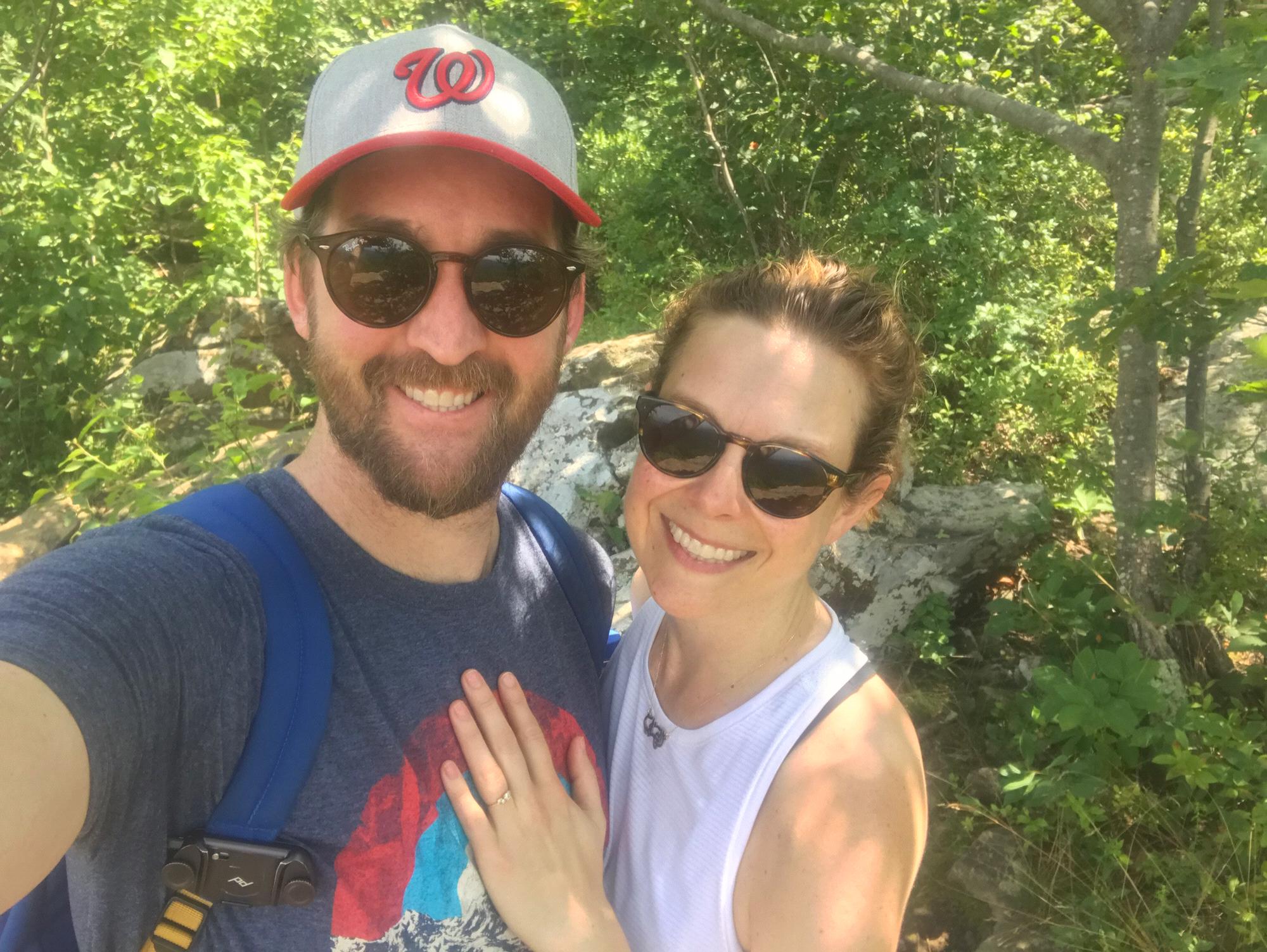 Hiking in Shenandoah National Park