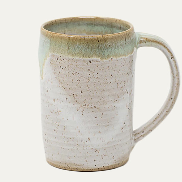 Mollie Jenkins Travelers Mug - White and Green