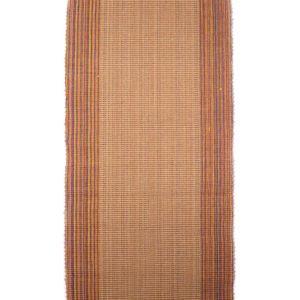 Cotton Table Runner - Orange Brown