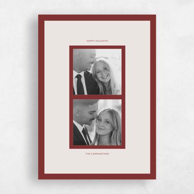 Brown Holiday Card - Macbeth