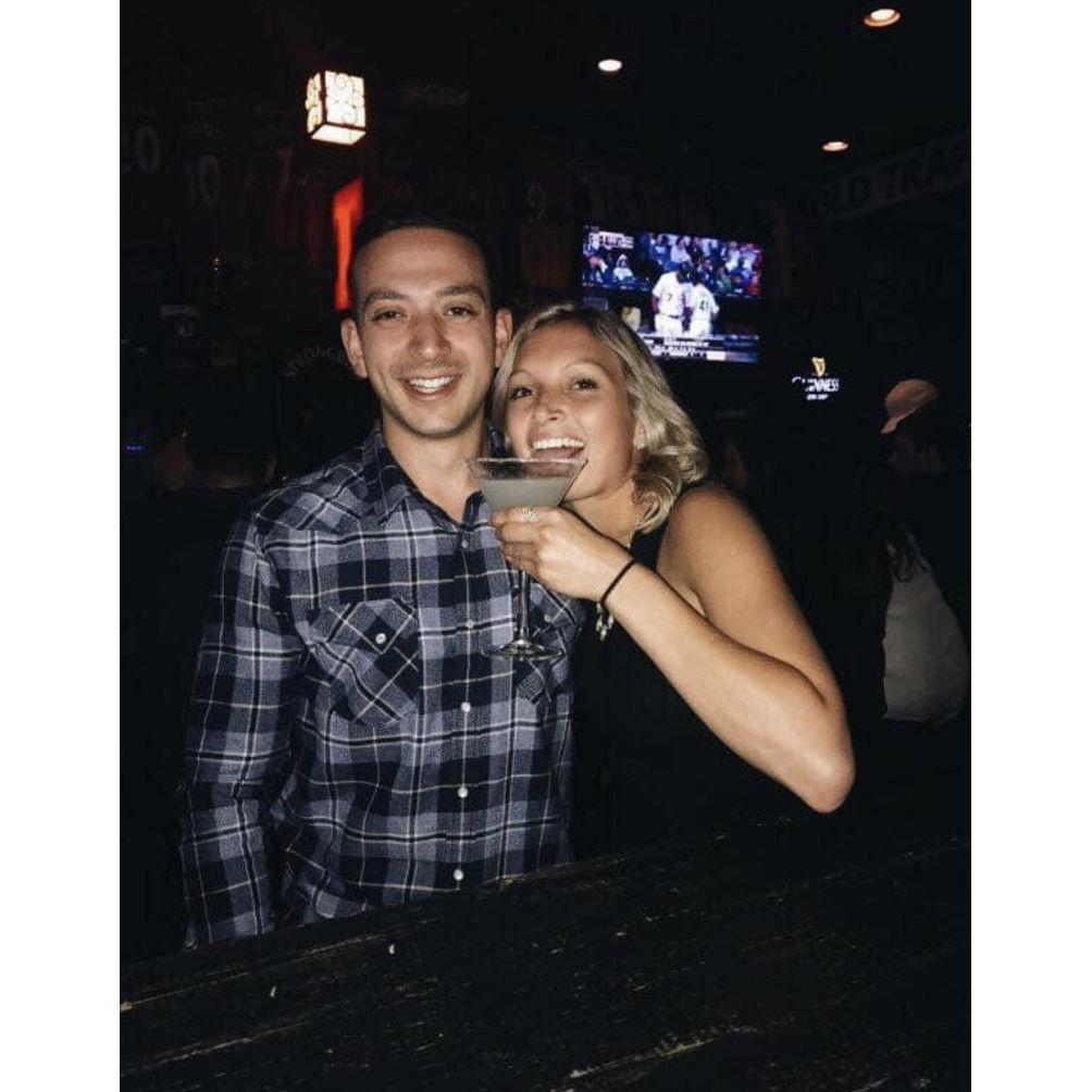 One of our first pictures together. 