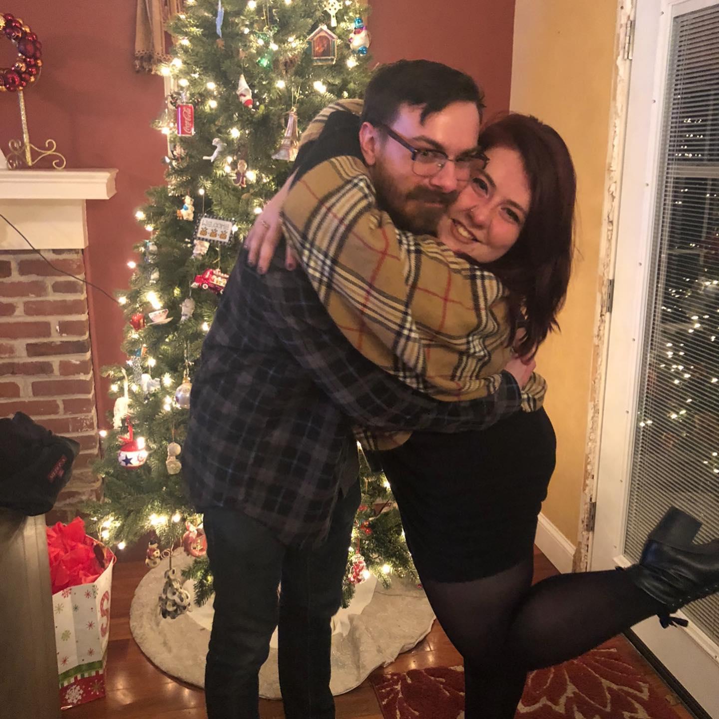 Their first Christmas together!