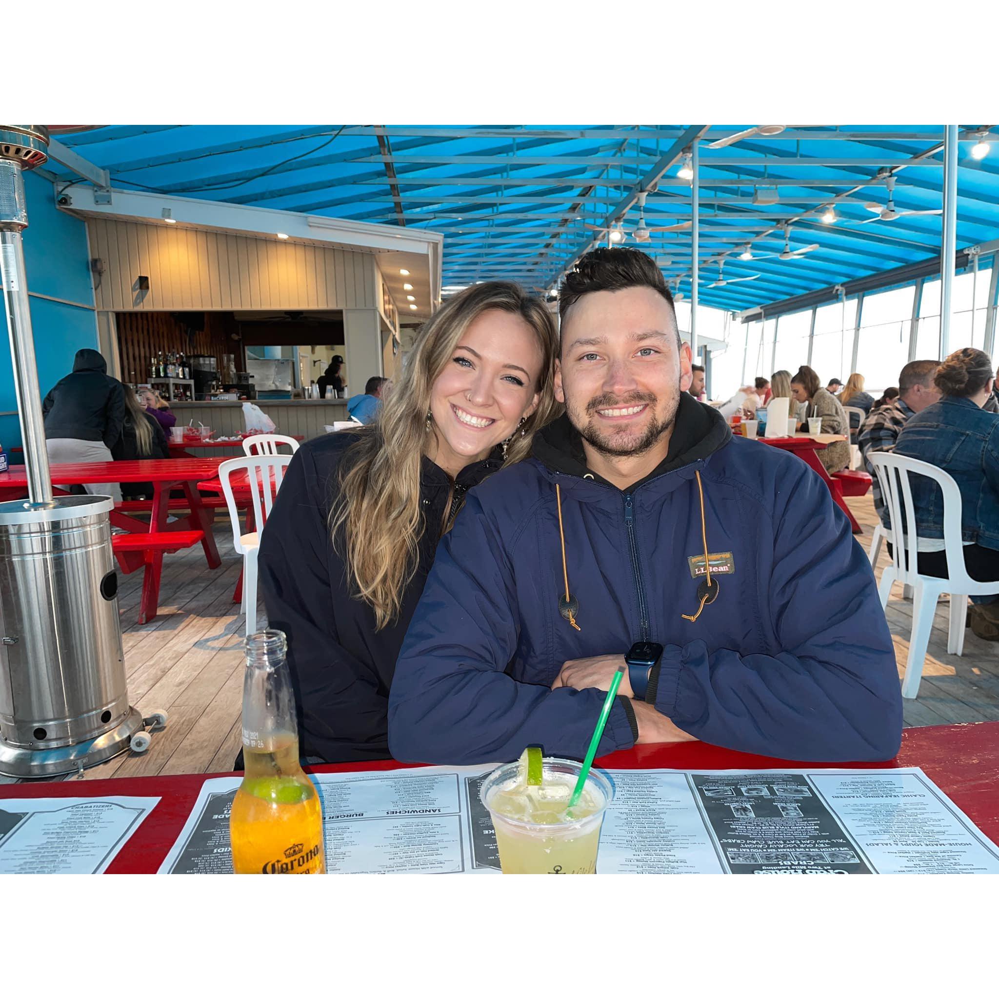 Wendy's Birthday dinner in Wildwood Crest