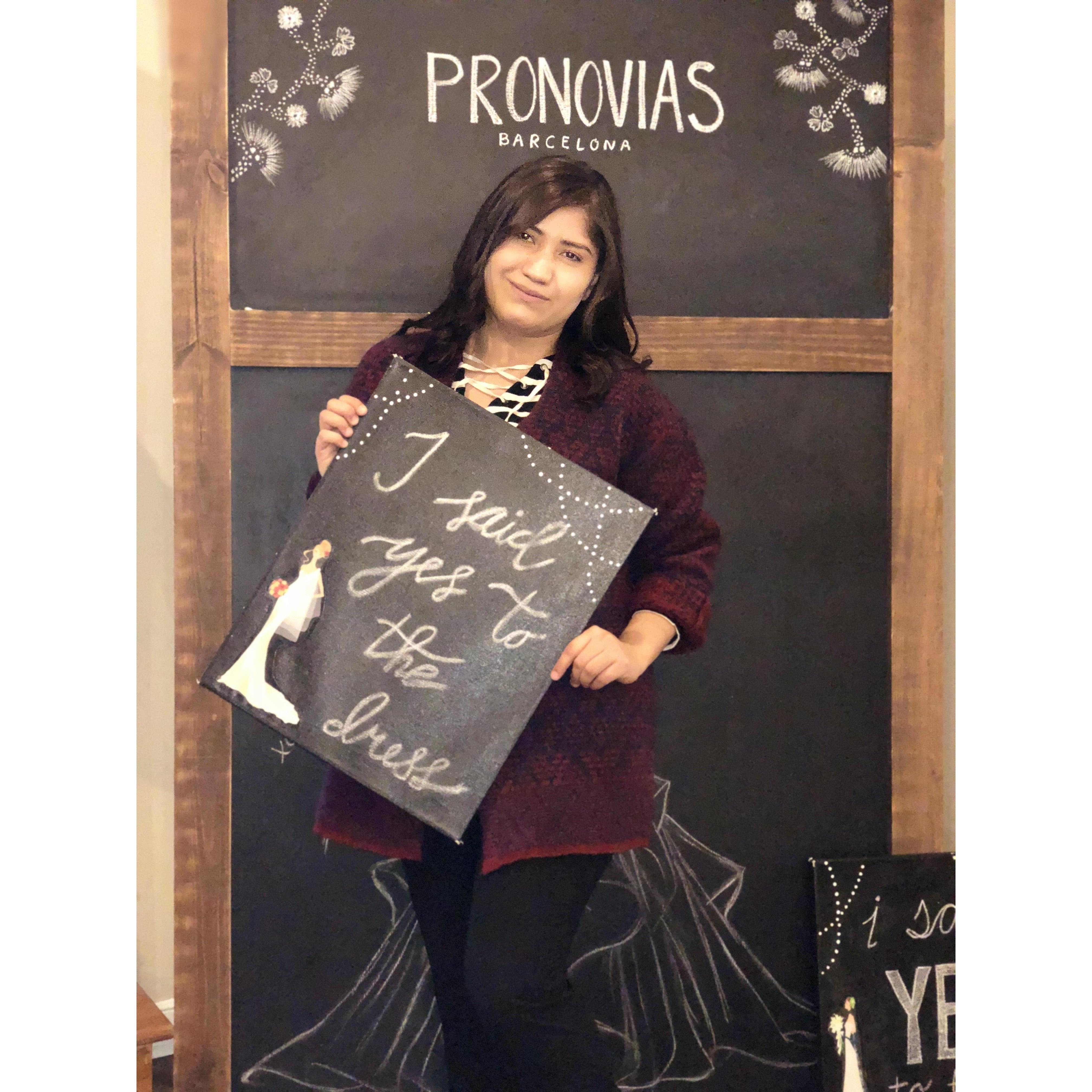 & with the help of friends and family I kept saying YES!
