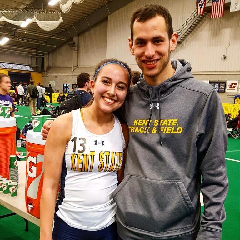 Indoor track meet (Mile PR for Morgan) in February of 2018!