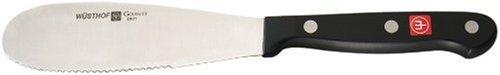 WÜSTHOF Gourmet 5 Inch Spreader Knife | 5" German Sandwhich Spreader with Serrated Edged Blade | Precise Laser Cut High Carbon Stainless Steel Condiment Spreader Knife – Model 2801-7