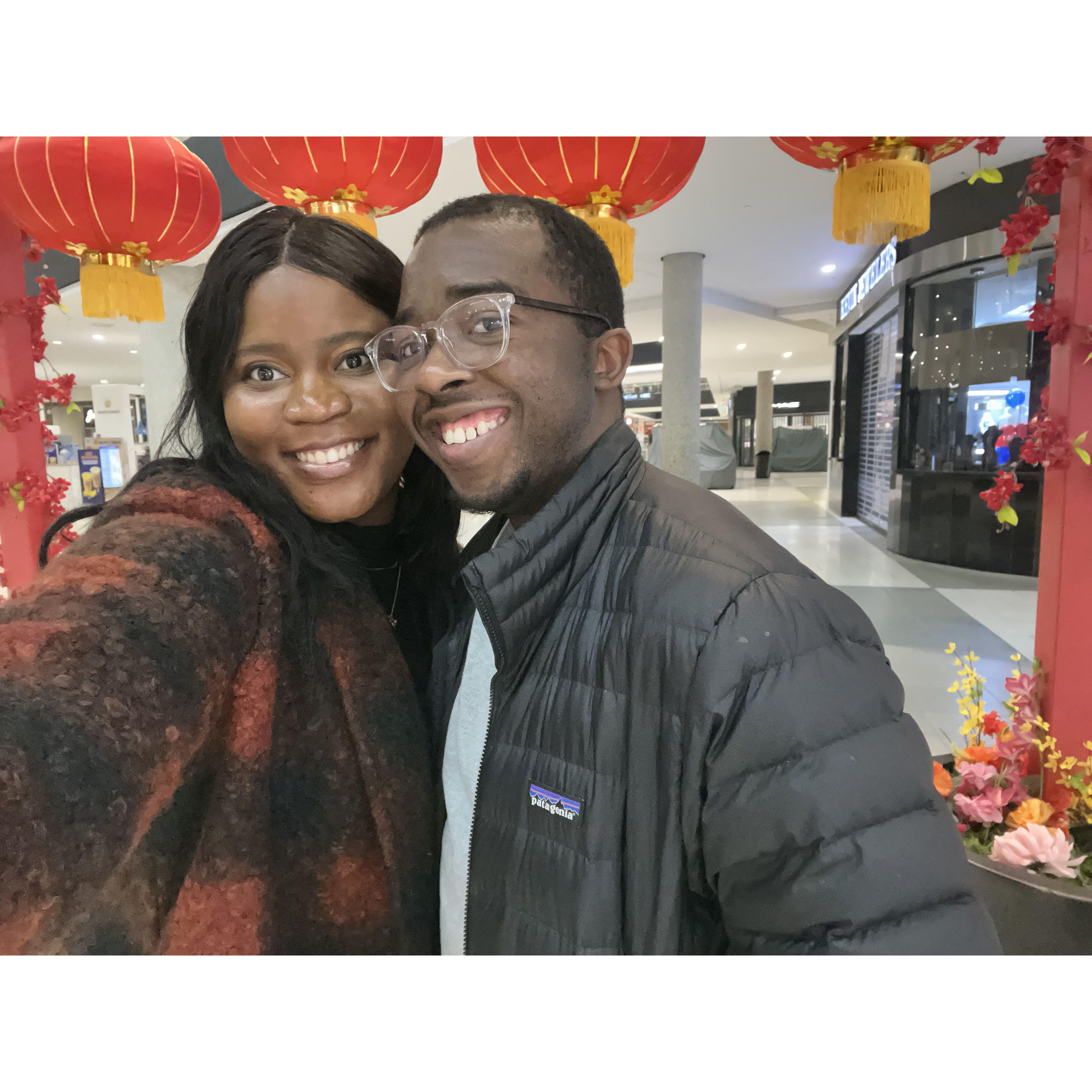 First Chinese New Year Celebration. Chika will celebrate everything LOL