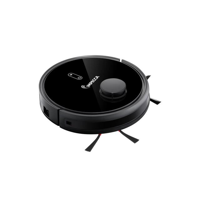 Impecca Robot Vacuum and Mop Combo, Laser Guided Robotic Vacuum Cleaner Mop Floors and Vacuum Carpets, Wi-Fi/App/Alexa/Google Home and Remote Control