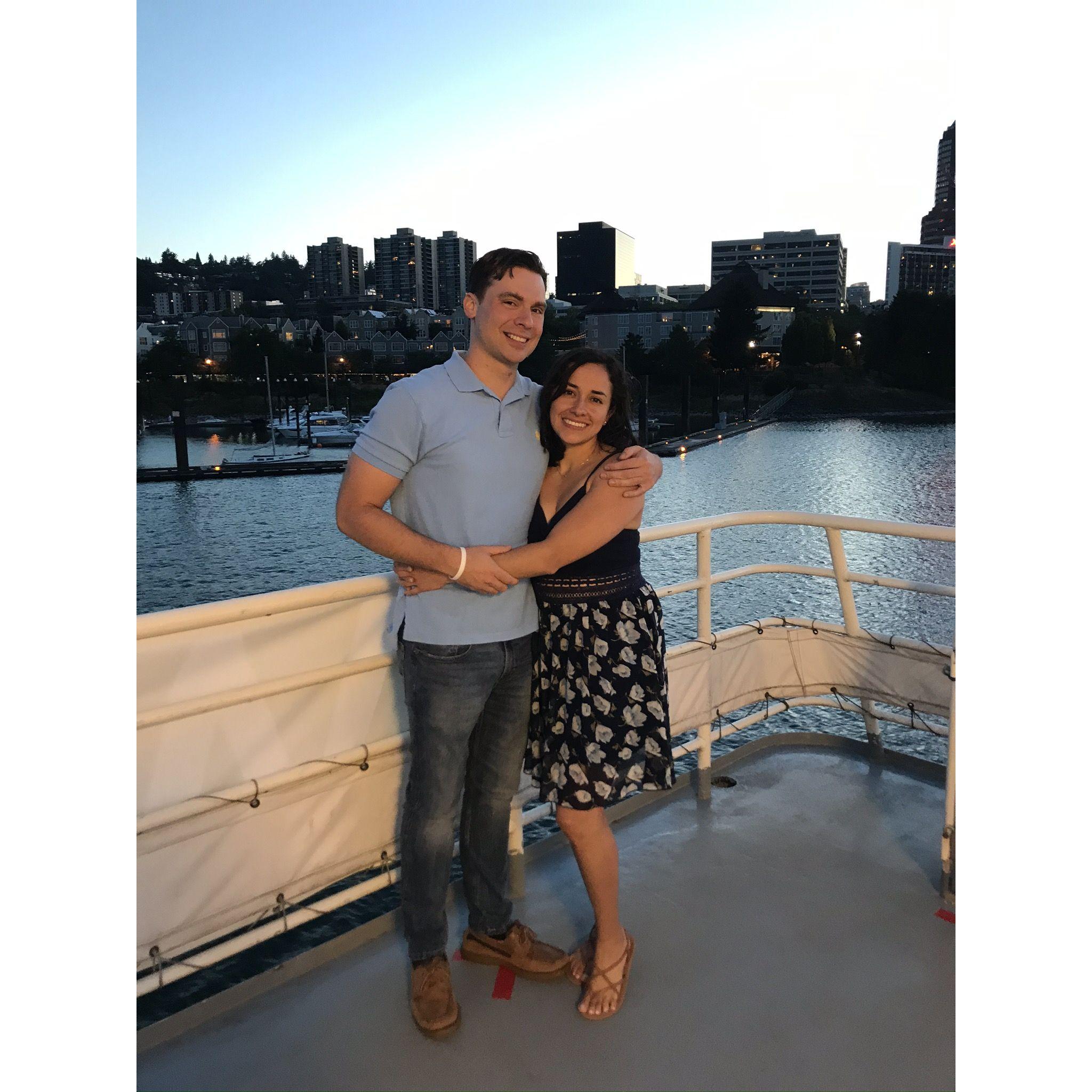Adam invited me on the Portland Cruise during my birthday, it was very special to me.